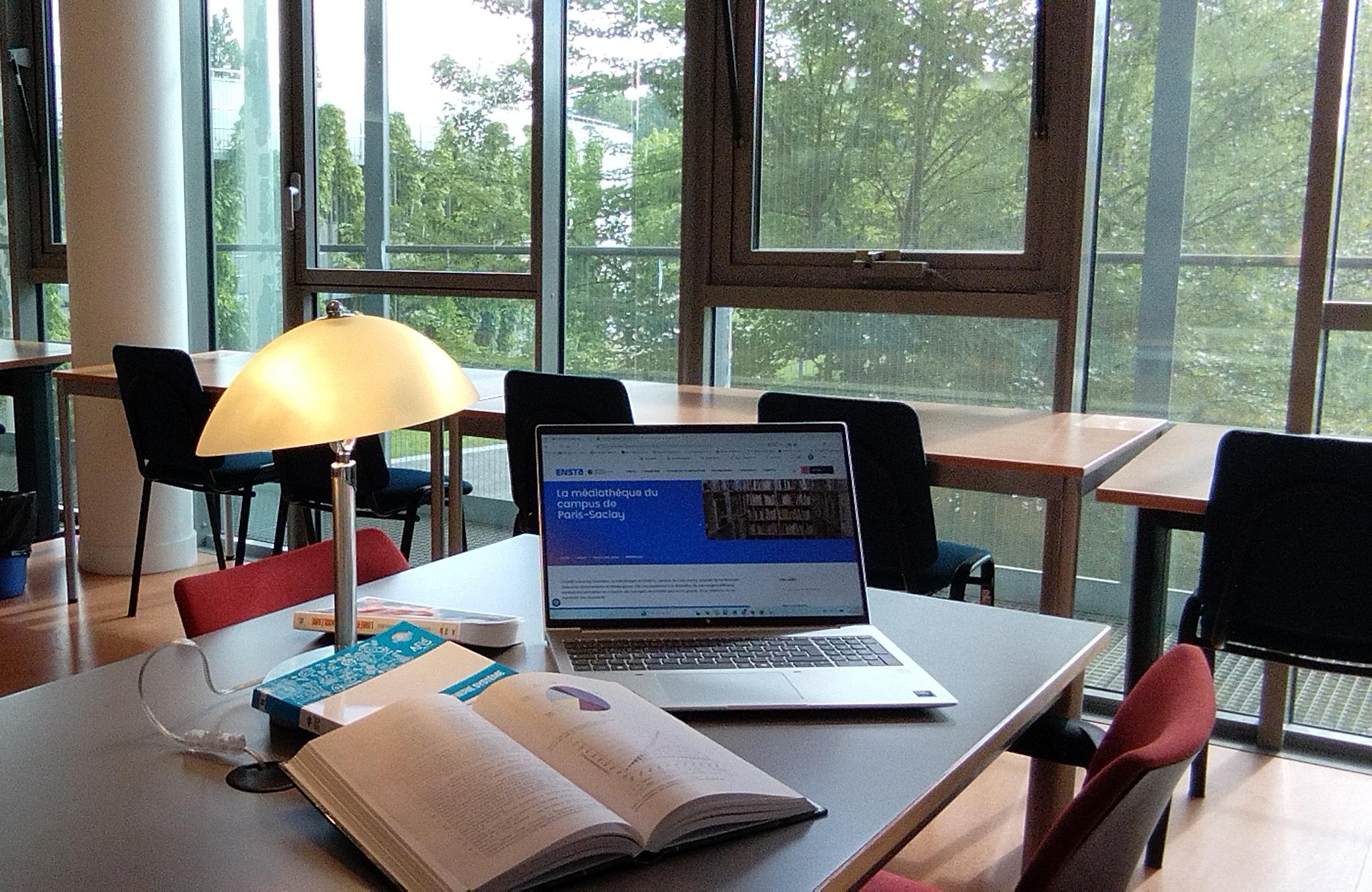 ENSTA library Paris-Saclay Campus 
