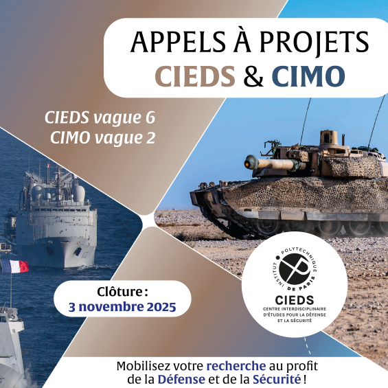 CIEDS and CIMO calls for projects, 2026 projects: ‘Mobilise your research for the benefit of Defence and Security!’